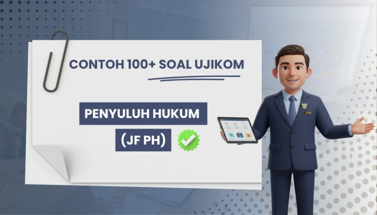 100 Soal Uji Kompetensi Jabatan Fungsional Penyuluh Hukum (JF PH) + Kisi Kisi Pembahasan