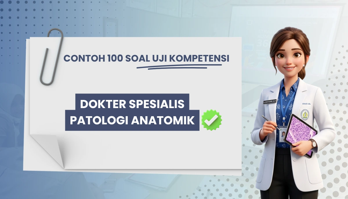 100+ Soal Uji Kompetensi Dokter Spesialis Patologi Anatomik + Pembahasan Kisi-kisi