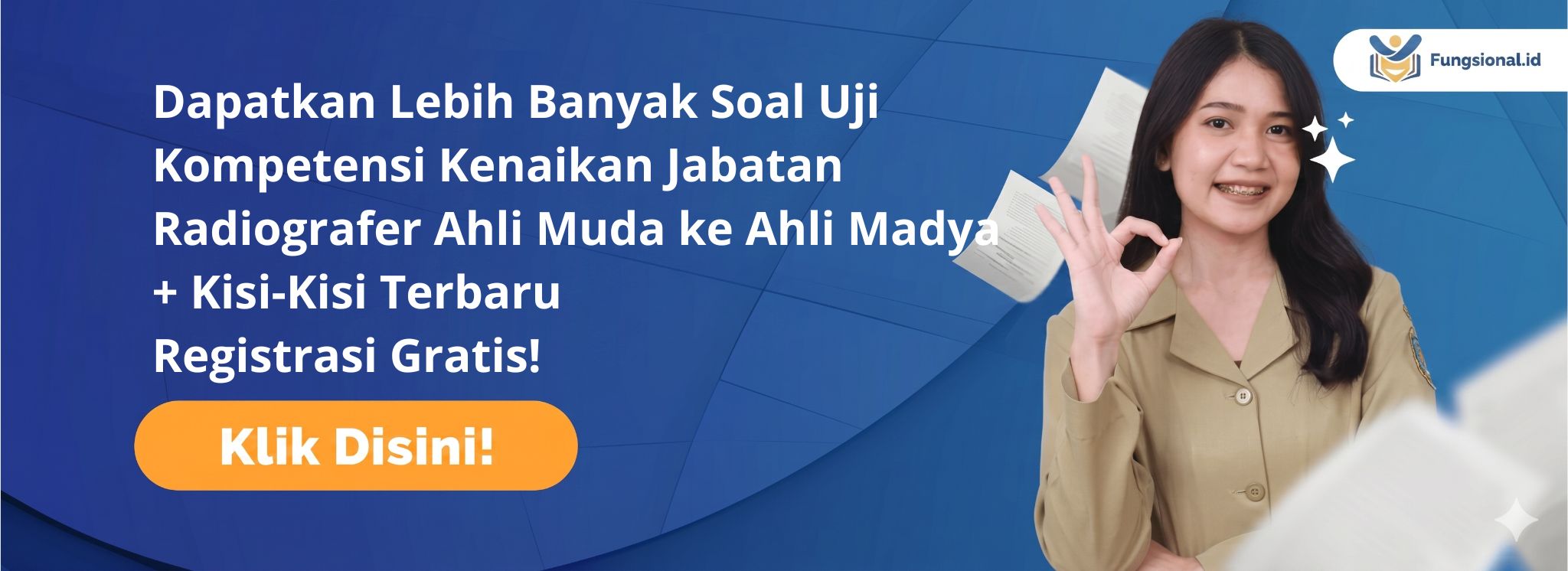 banner Uji Kompetensi Kenaikan Jabatan Radiografer Ahli Muda ke Ahli Madya + Kisi-Kisi Terbaru