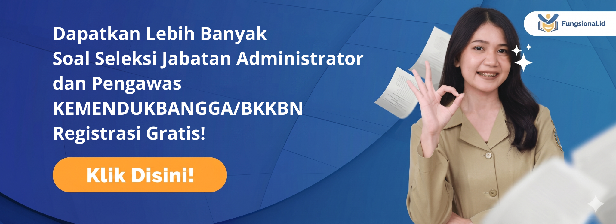 gambar banner Seleksi Jabatan  Administrator dan Pengawas KEMENDUKBANGGA/BKKBN