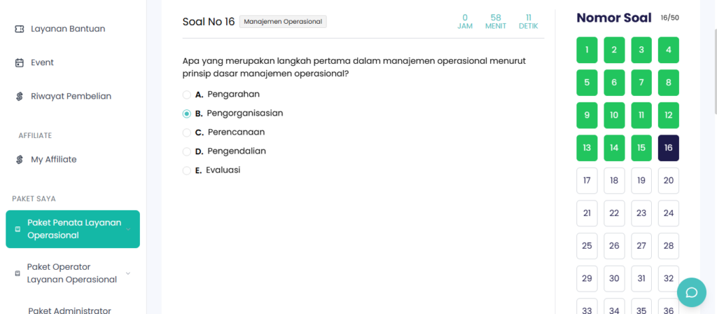 Tryout Soal CAT Sekolah Rakyat