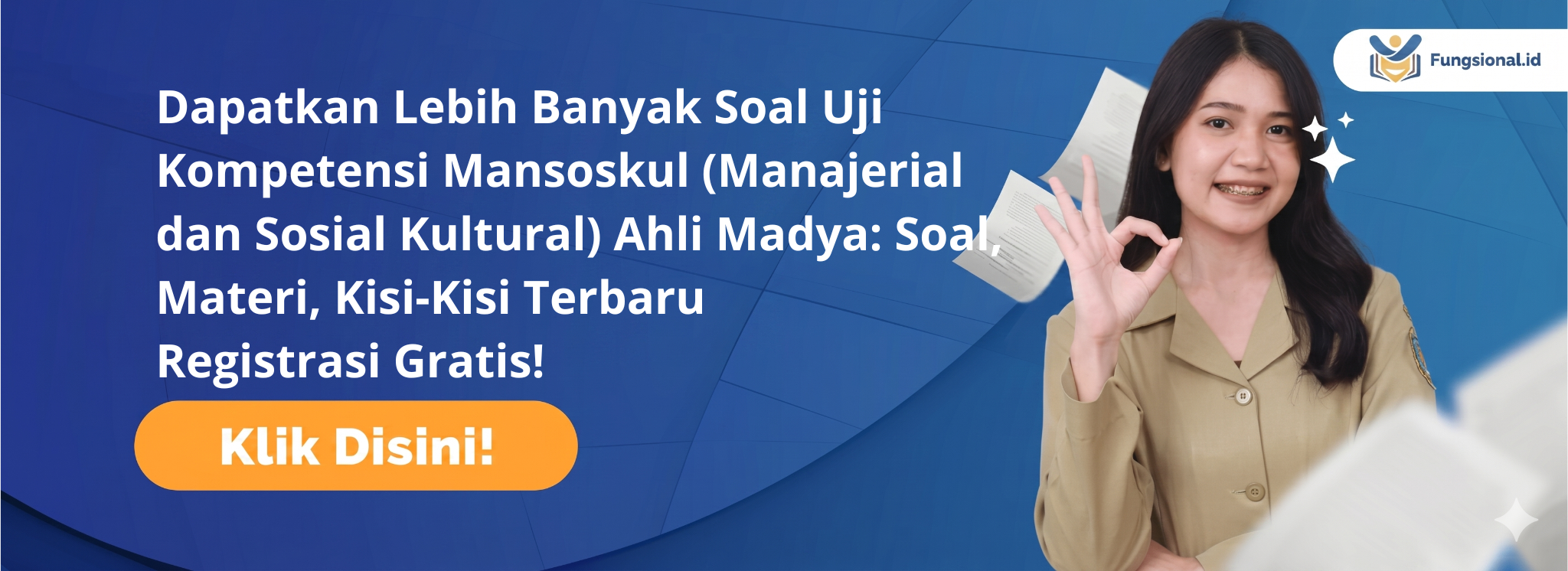banner Uji Kompetensi Mansoskul (Manajerial dan Sosial Kultural) Ahli Madya: Soal, Materi, Kisi-Kisi Terbaru