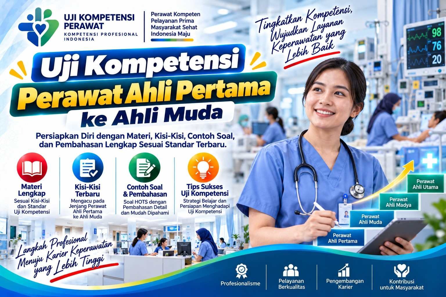 uji kompetensi perawat ahli pertama