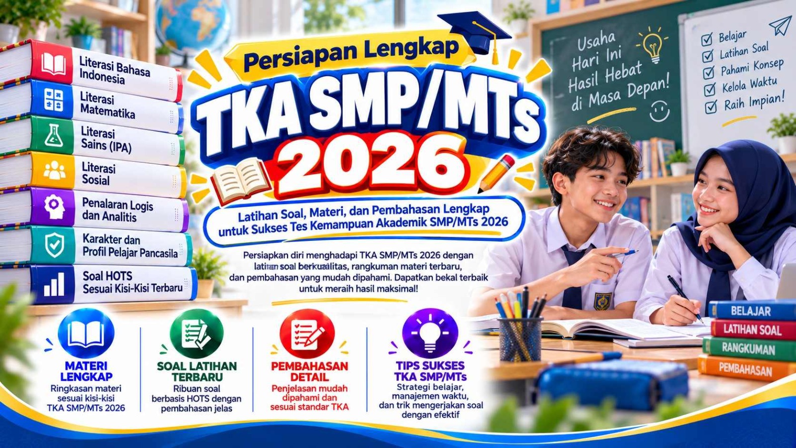 persiapan lengkap tka smp/mts 2026