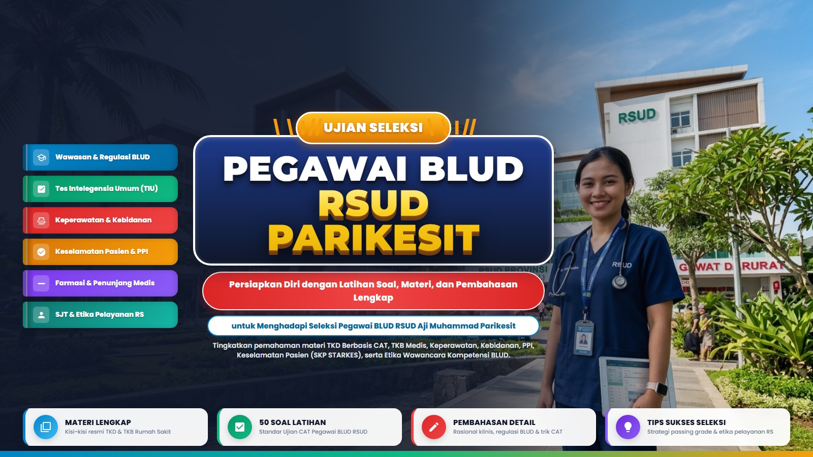 Rekrutmen Pegawai BLUD RSUD Parikesit